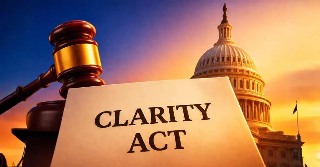 Clarity Act 2026 Sparks Crypto Divide Over Stablecoin Yield Ban